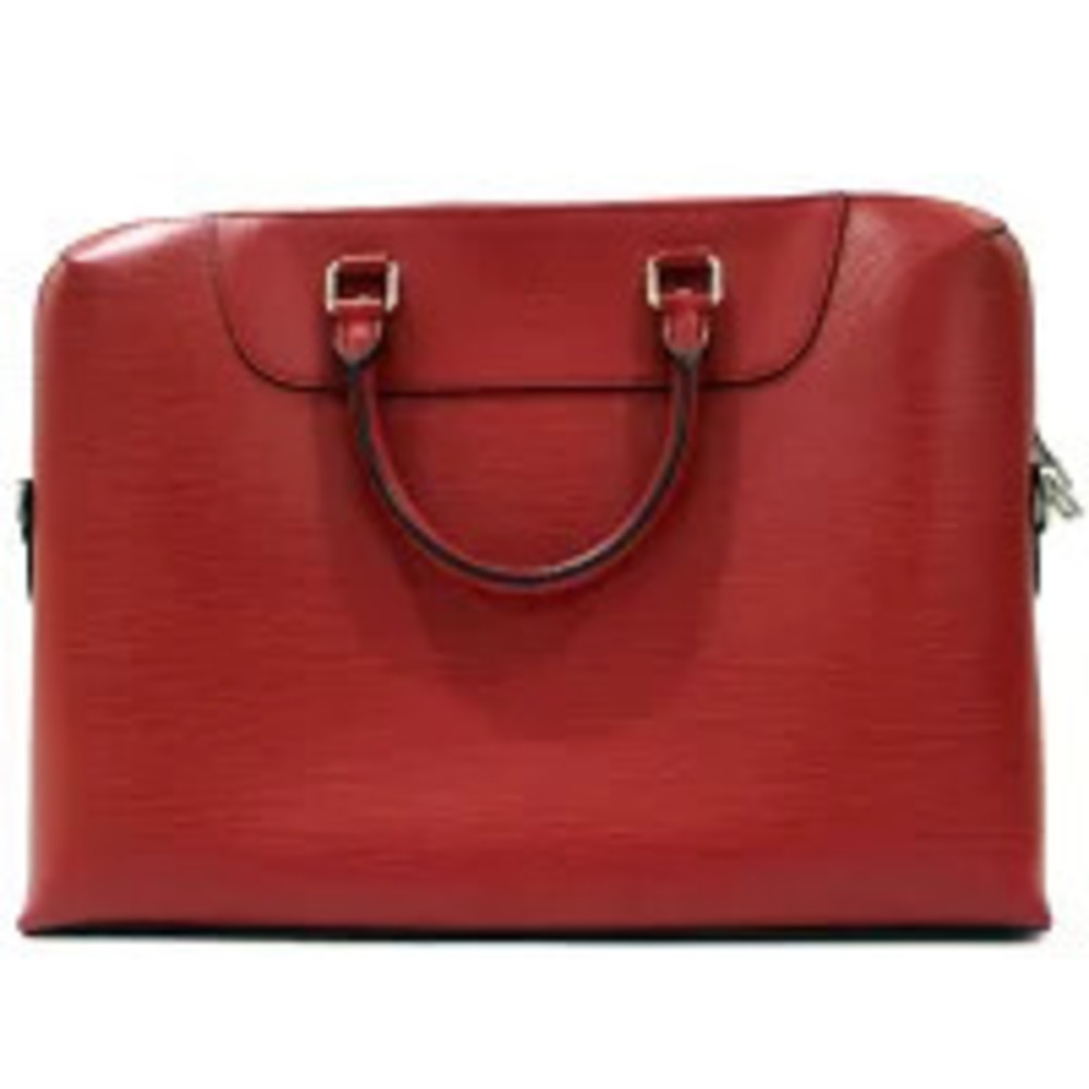 Louis Vuitton Epi Porte document Jour Red Briefcase Shoulder strap